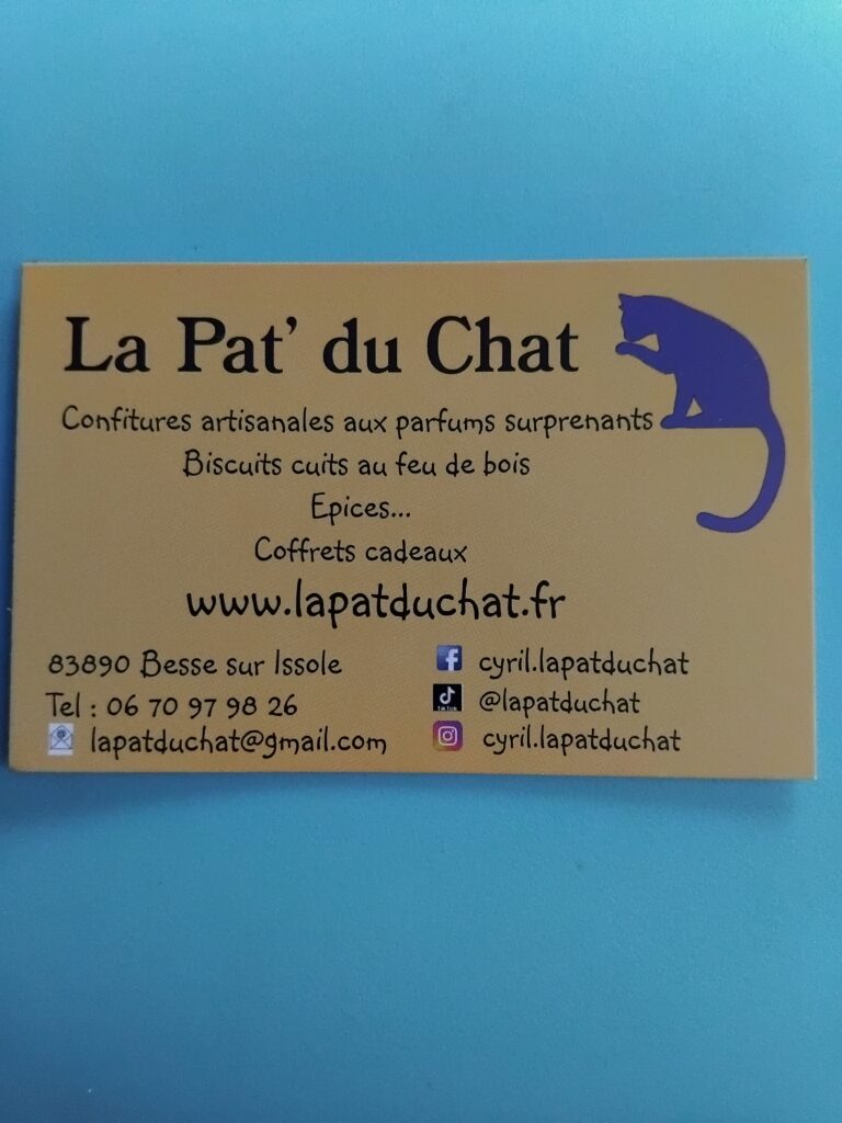Logo La Pat&rsquo;du Chat